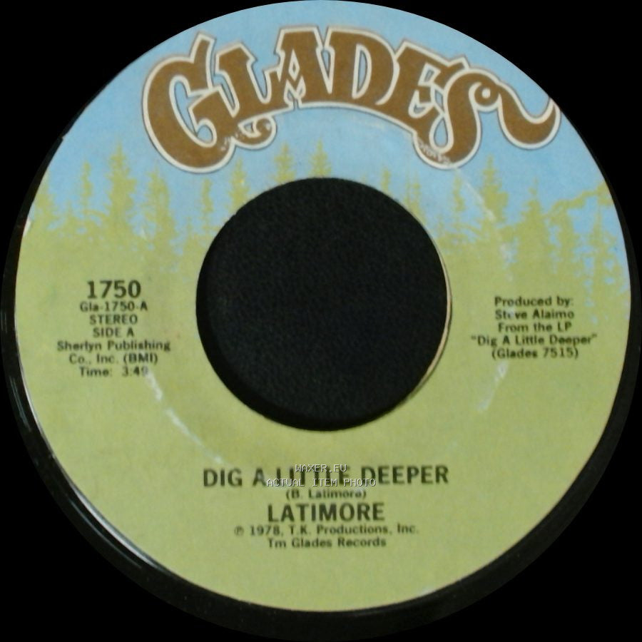 Latimore / Latimo - Dig A Little Deeper / Let Me Go side A