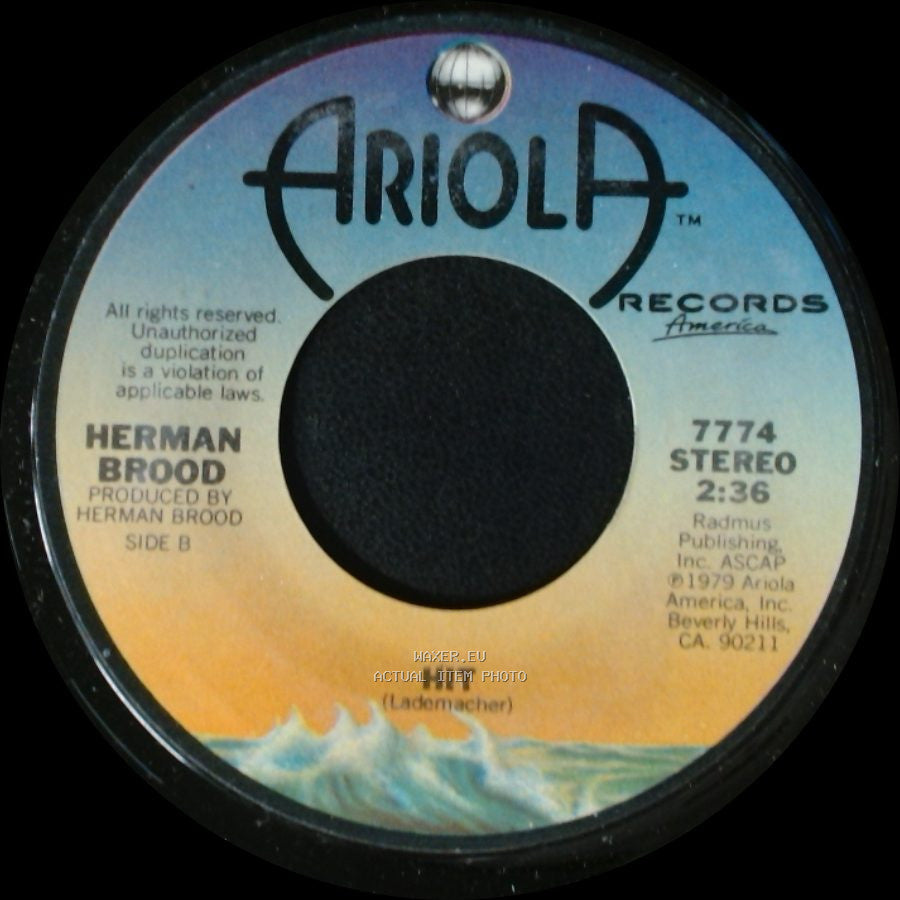 Herman Brood - Love You Like I Love Myself / Hit side B