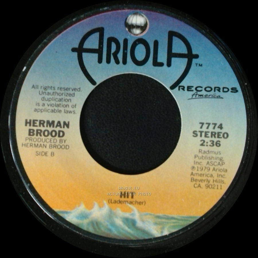 Herman Brood - Love You Like I Love Myself / Hit side B