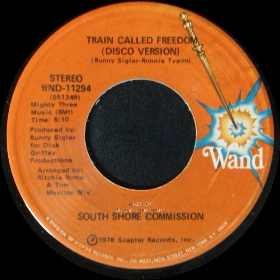 South Shore Commission - Train Called Freedom / Train Called Freedom (Disco Version) side A