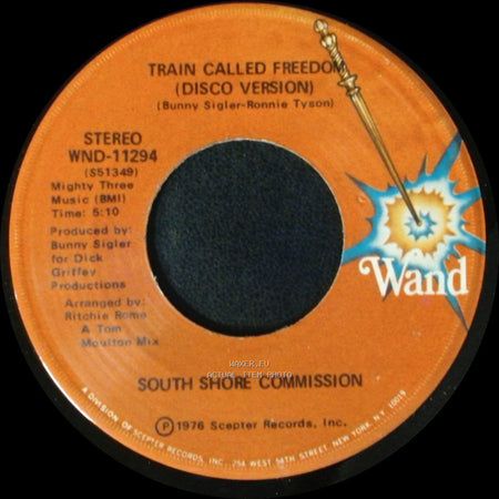 South Shore Commission - Train Called Freedom / Train Called Freedom (Disco Version) side B