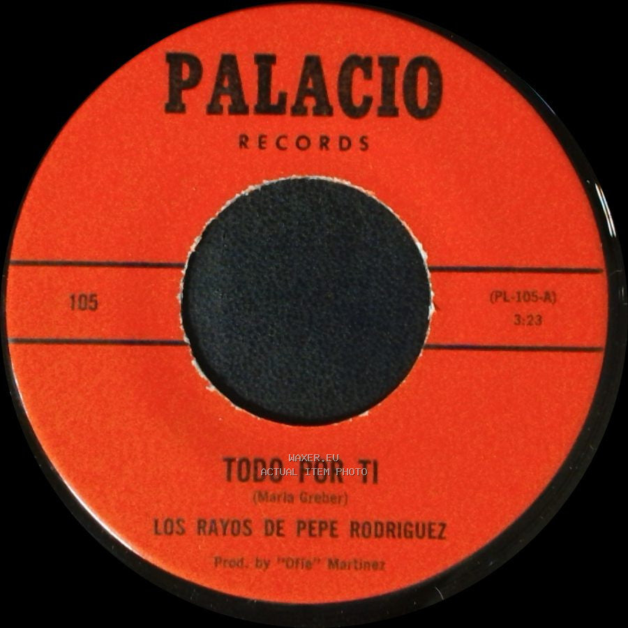 Los Rayos De Pepe Rodriguez - Just A Dream / Todo Por Ti side B