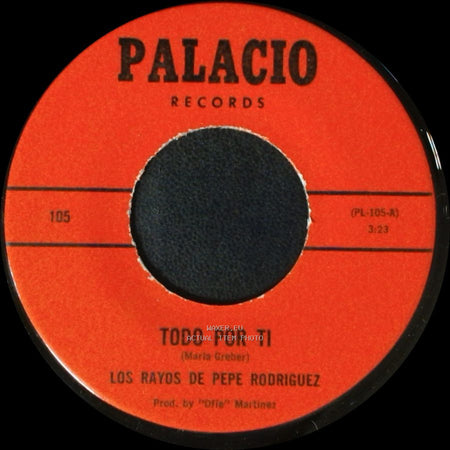 Los Rayos De Pepe Rodriguez - Just A Dream / Todo Por Ti side B