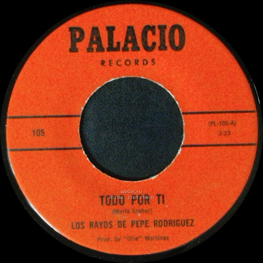 Los Rayos De Pepe Rodriguez - Just A Dream / Todo Por Ti side A