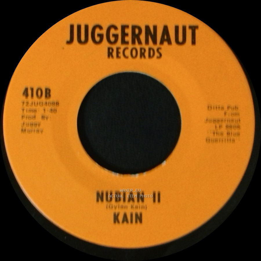Kain - Ain't It Fine / Nubian Ii side B