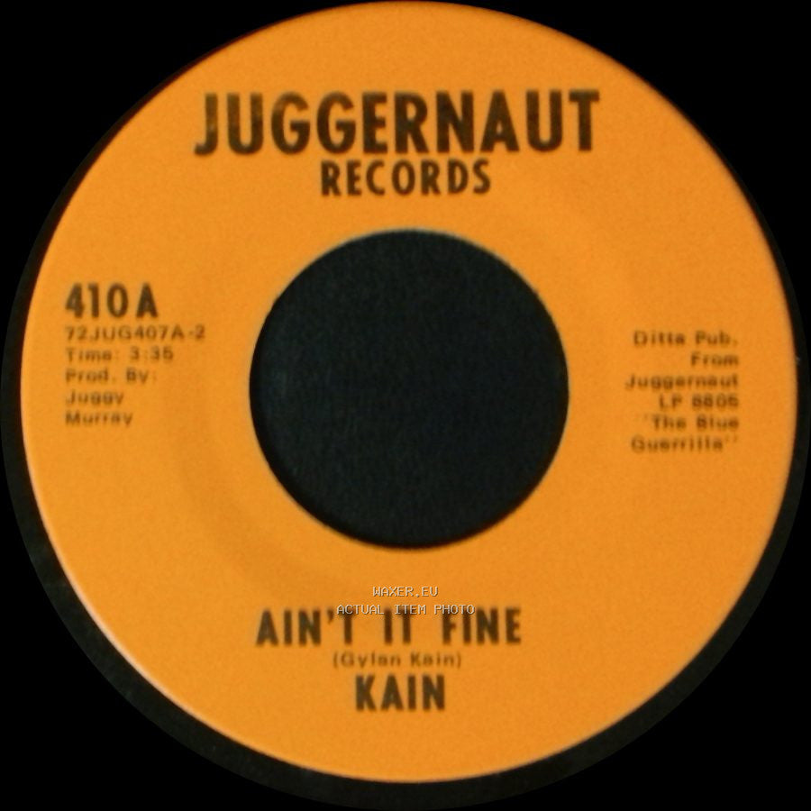 Kain - Ain't It Fine / Nubian Ii side B