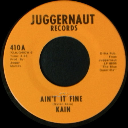 Kain - Ain't It Fine / Nubian Ii side B