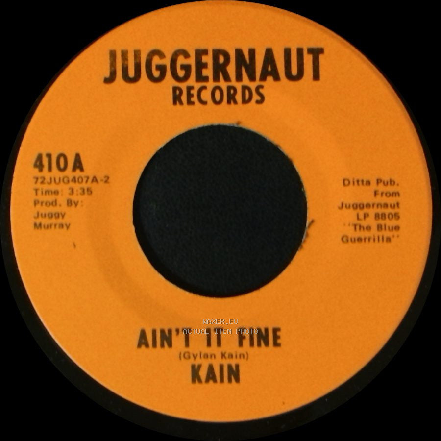 Kain - Ain't It Fine / Nubian Ii side A