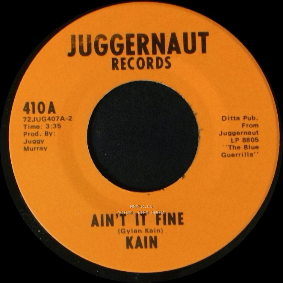 Kain - Ain't It Fine / Nubian Ii side A