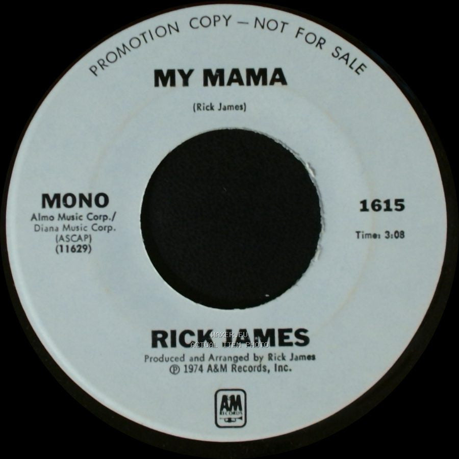 Rick James - My Mama / My Mama side A
