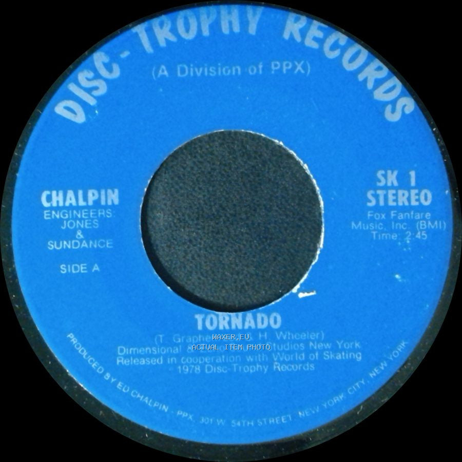 Chalpin Engineers Jones & Sundance / Chalpin Presents Knight 'en Day Engineers Jones & Sundance - Tornado / Disco Dip side A