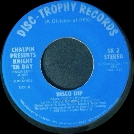 Chalpin Engineers Jones & Sundance / Chalpin Presents Knight 'en Day Engineers Jones & Sundance - Tornado / Disco Dip side B