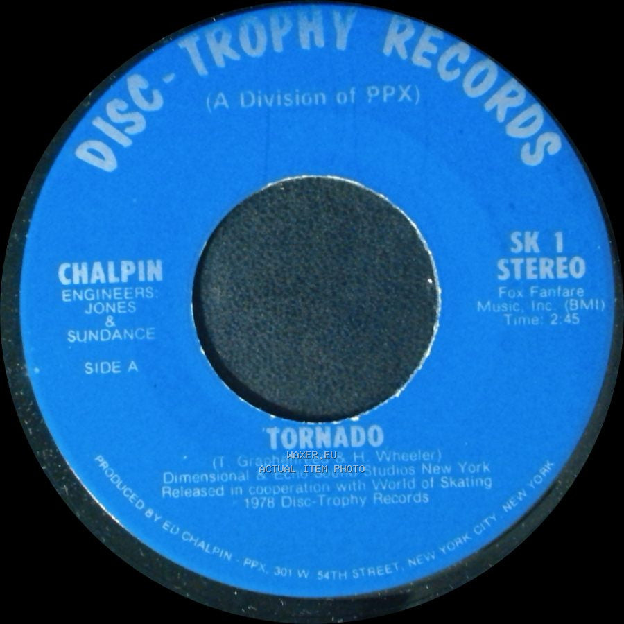 Chalpin Engineers Jones & Sundance / Chalpin Presents Knight 'en Day Engineers Jones & Sundance - Tornado / Disco Dip side A
