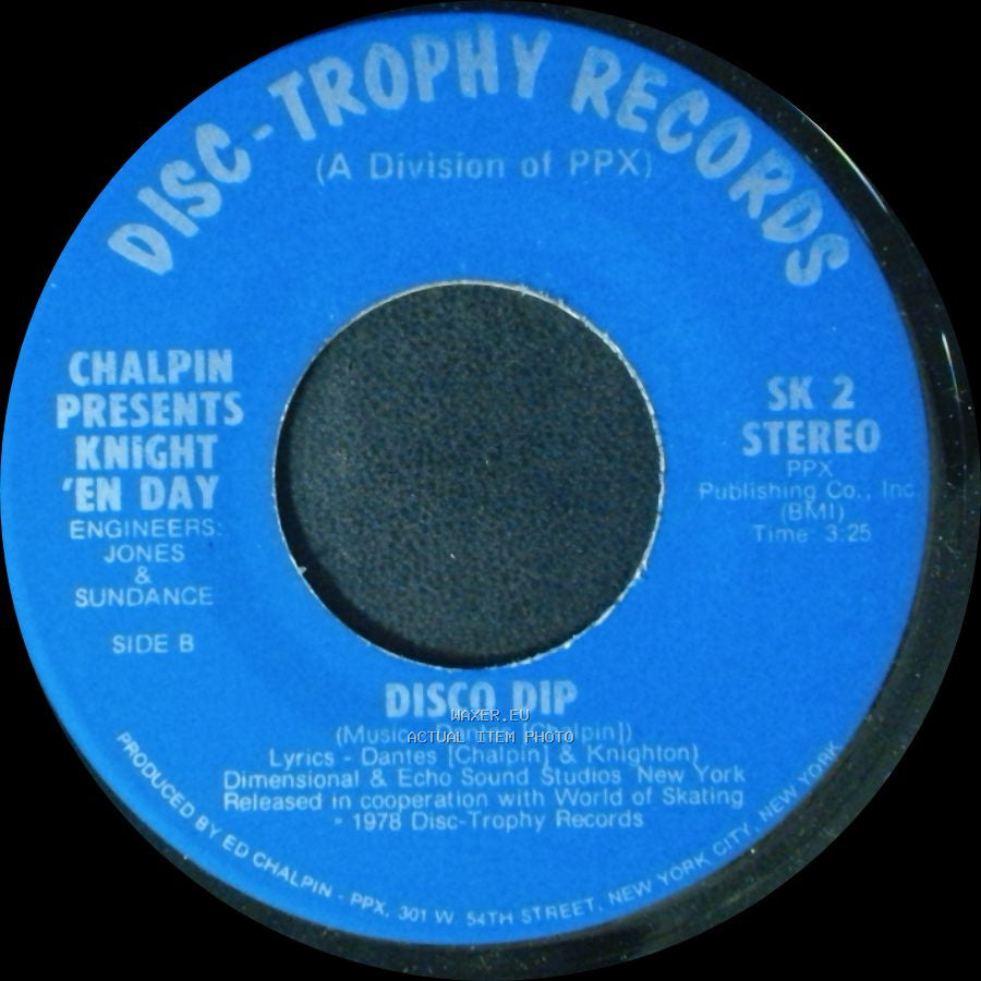 Chalpin Engineers Jones & Sundance / Chalpin Presents Knight 'en Day Engineers Jones & Sundance - Tornado / Disco Dip side B