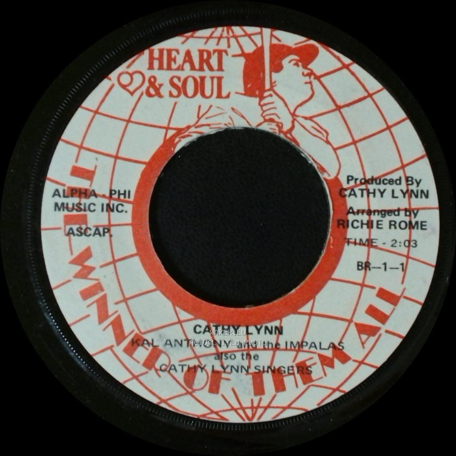 Cathy Lynn Kal Anthony And The Impalas Also The Cathy Lynn Singers / Cathy Lynn - The Greening Of America / Unknown Title B side B