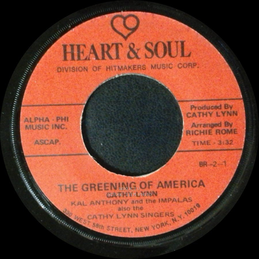 Cathy Lynn - The Greening Of America / Winter Of Them All side A