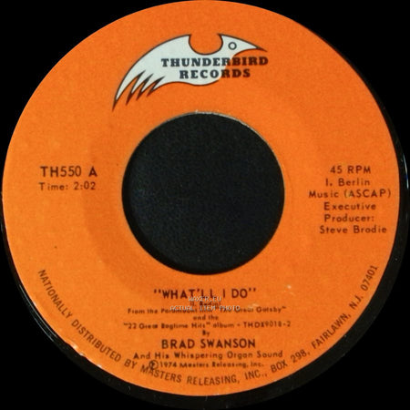 Brad Swanson - Ragtime '74 (A Tribute To Robert Redford) / What'll I Do side B
