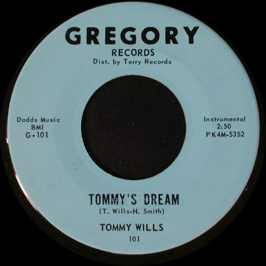 Tommy Wills - Tommy's Dream / Blues In The Night side A