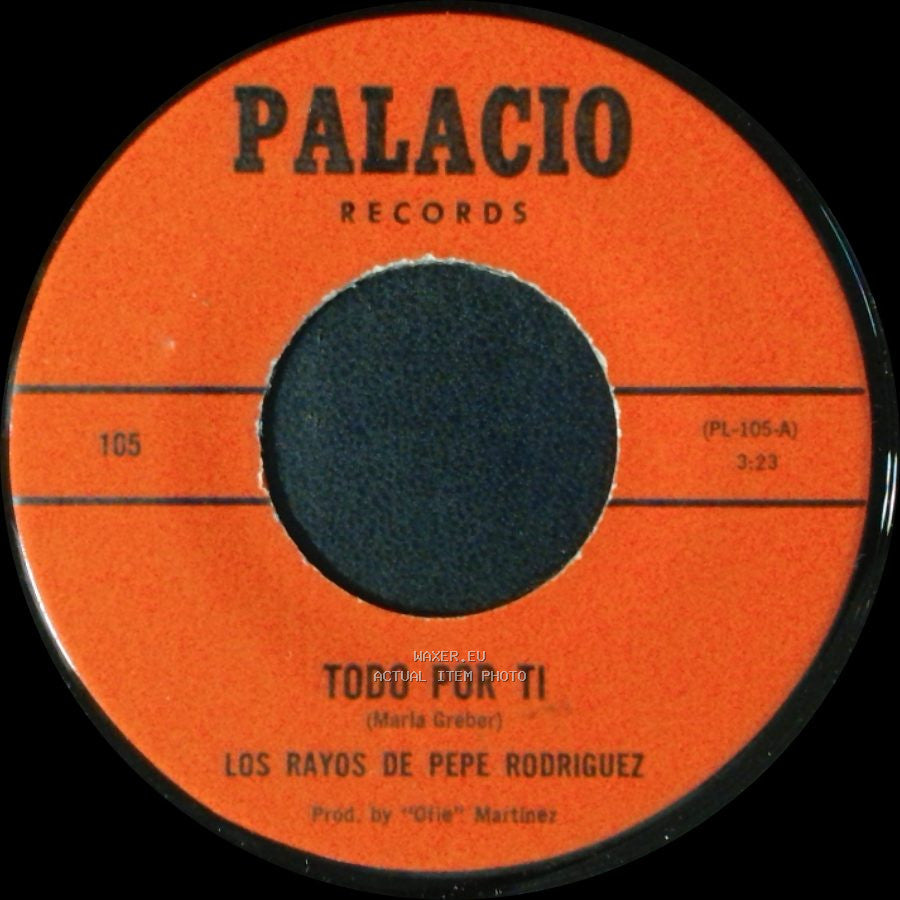Los Rayos De Pepe Rodriguez - Just A Dream / Todo Por Ti side A
