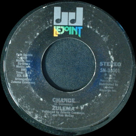 Zulema - Change / Hanging On To A Memory side A