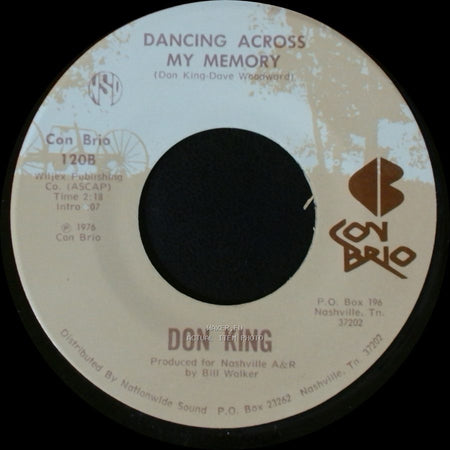 Don King - She's The Girl Of My Dreams / Dancing Across My Memory side B