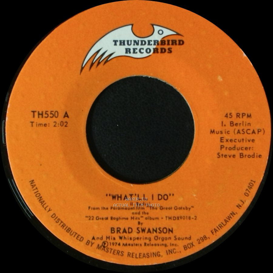 Brad Swanson - Ragtime '74 (A Tribute To Robert Redford) / What'll I Do side B