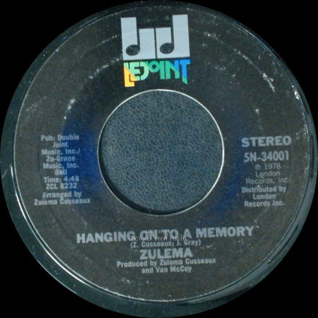 Zulema - Change / Hanging On To A Memory side B