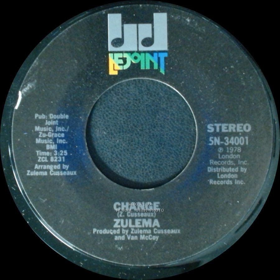 Zulema - Change / Hanging On To A Memory side A