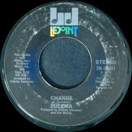 Zulema - Change / Hanging On To A Memory side B