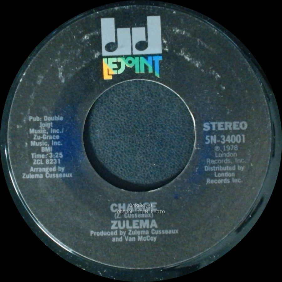 Zulema - Change / Hanging On To A Memory side B