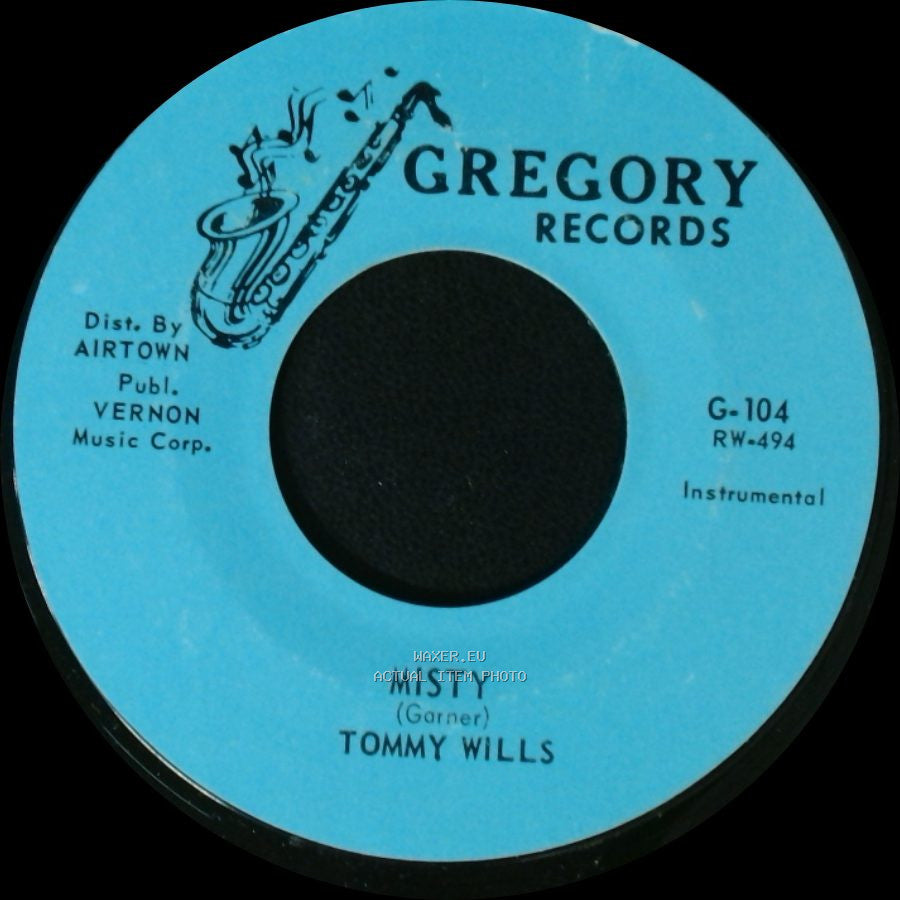 Tommy Wills - Maybe You'll Be There / Misty side B