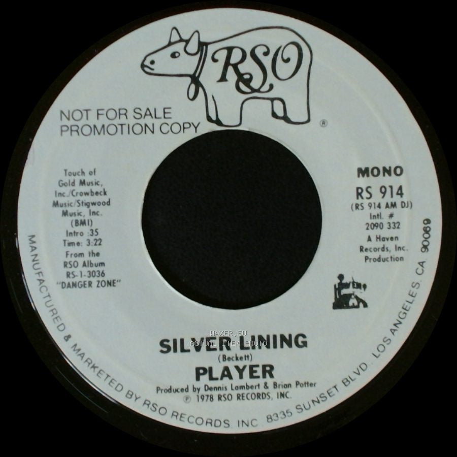 Player - Silver Lining / Silver Lining side A