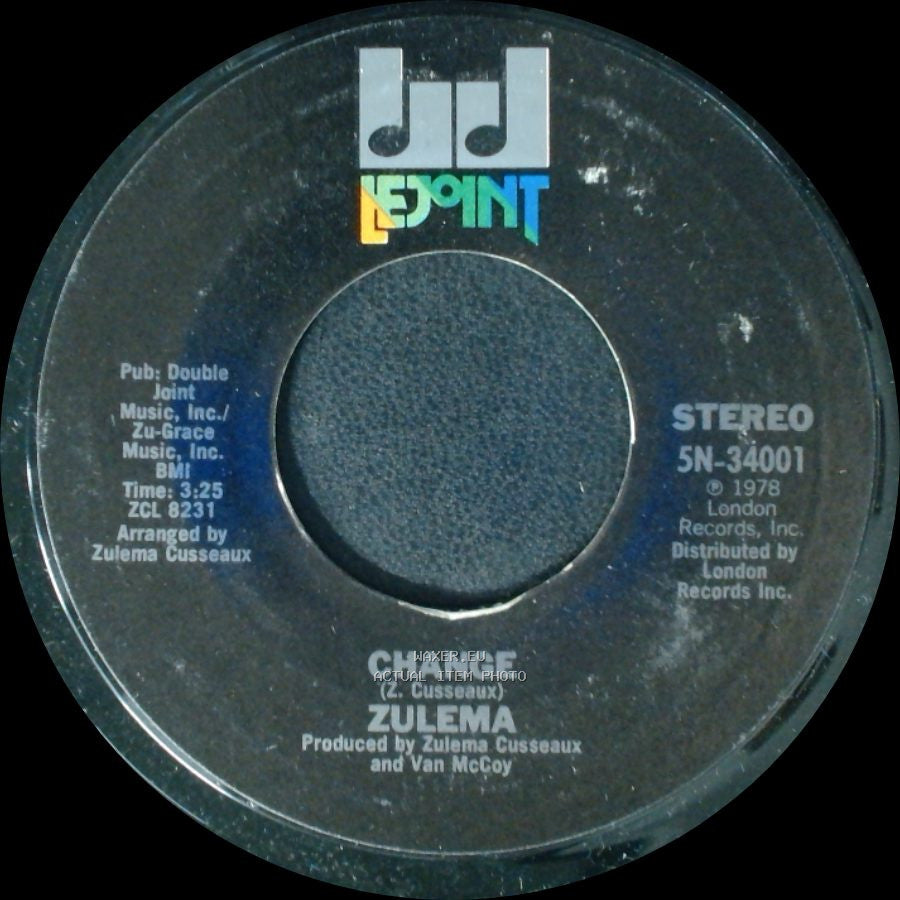 Zulema - Change / Hanging On To A Memory side B
