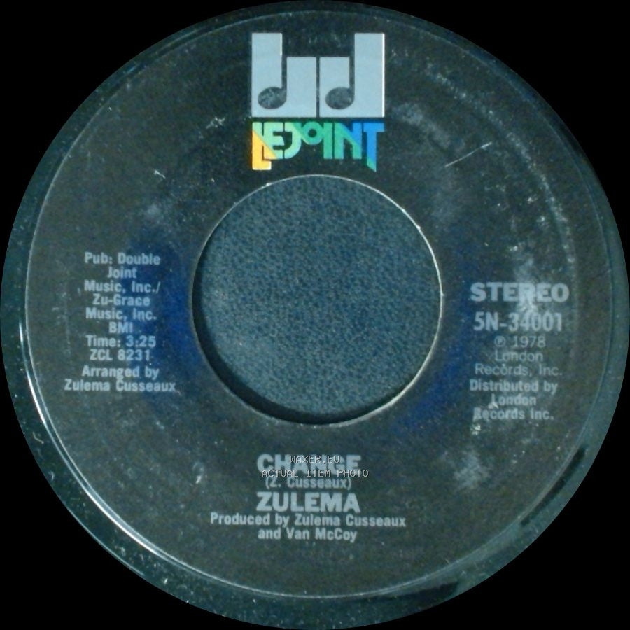 Zulema - Change / Hanging On To A Memory side B