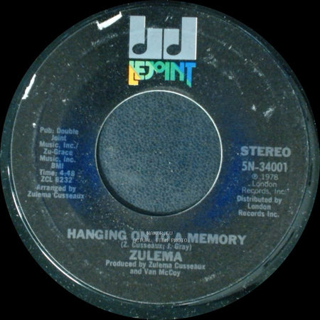 Zulema - Change / Hanging On To A Memory side A