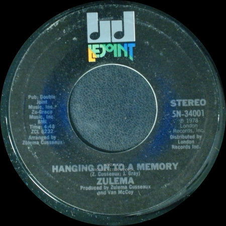 Zulema - Change / Hanging On To A Memory side A
