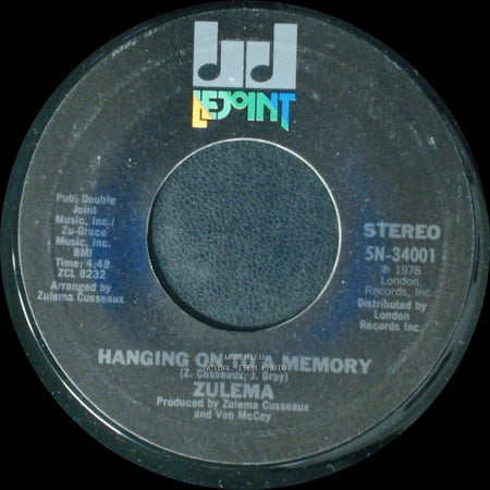 Zulema - Change / Hanging On To A Memory side A