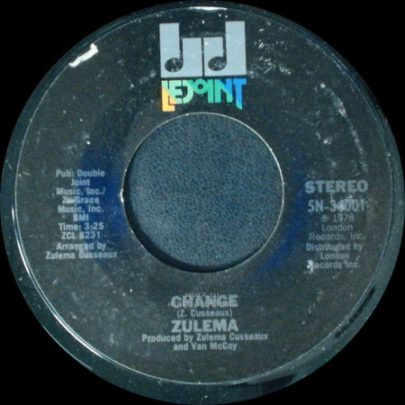 Zulema - Change / Hanging On To A Memory side A