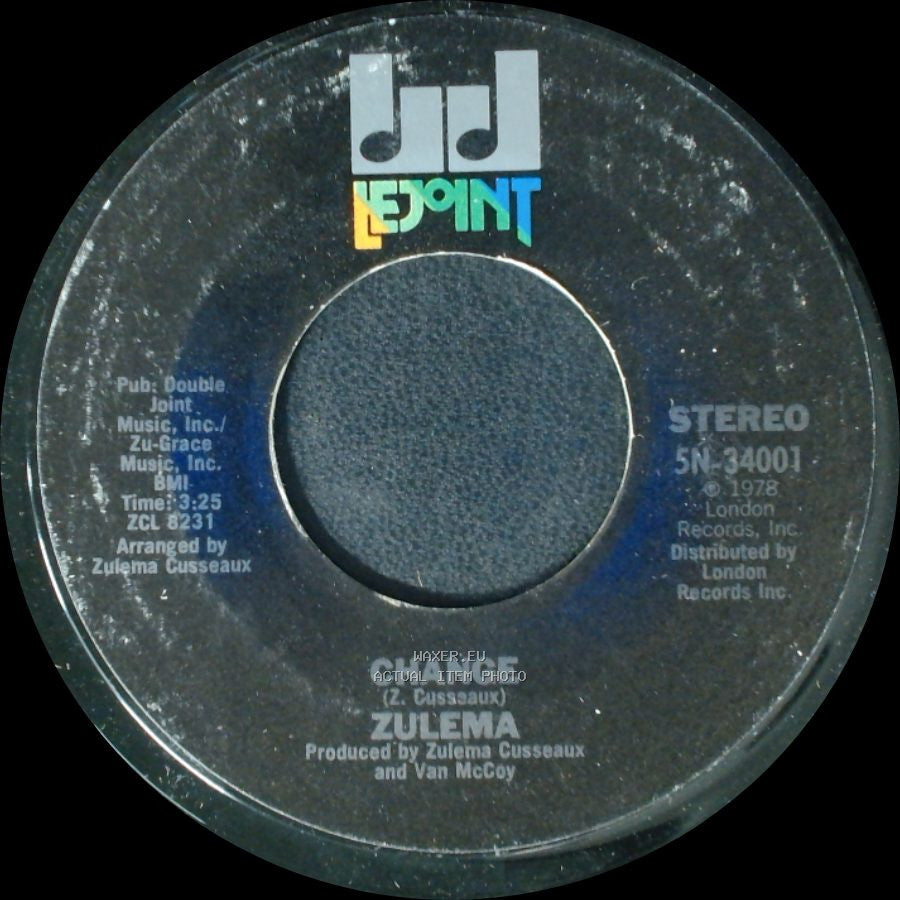 Zulema - Change / Hanging On To A Memory side A