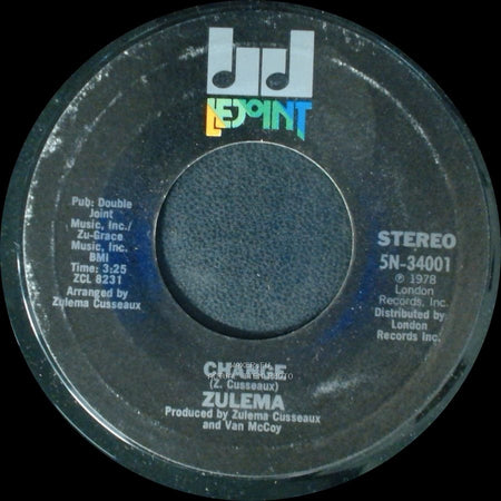 Zulema - Change / Hanging On To A Memory side B
