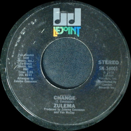 Zulema - Change / Hanging On To A Memory side B