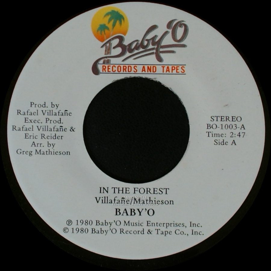 Baby'o - In The Forest / Porkchops side A