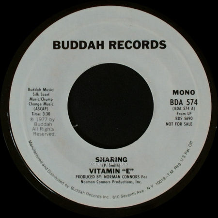Vitamin "E" - Sharing / Sharing side B