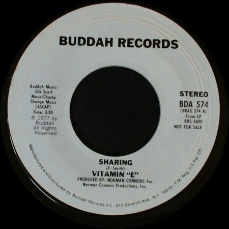 Vitamin "E" - Sharing / Sharing side B