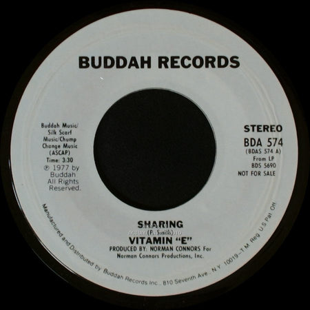 Vitamin "E" - Sharing / Sharing side B