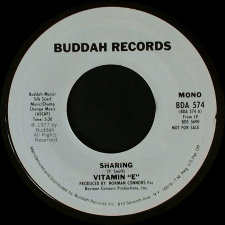 Vitamin "E" - Sharing / Sharing side B