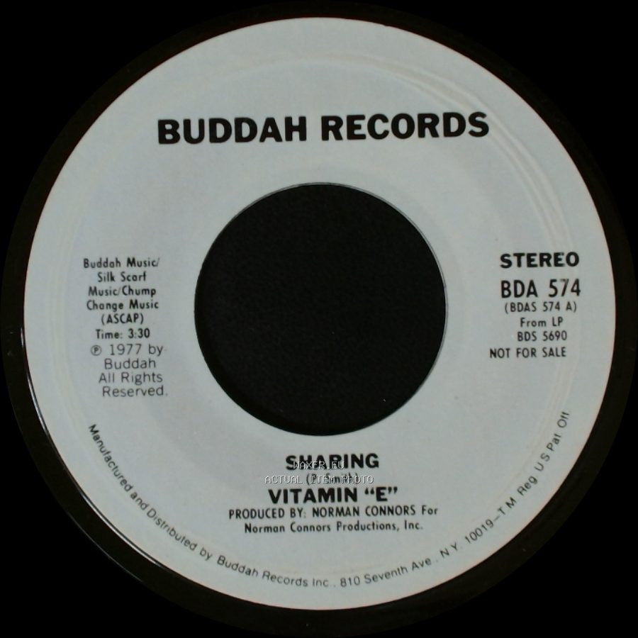 Vitamin "E" - Sharing / Sharing side B