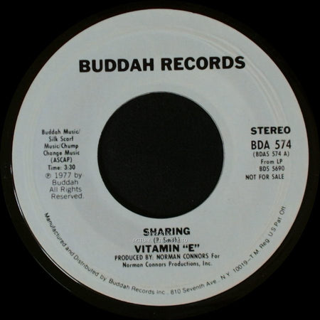 Vitamin "E" - Sharing / Sharing side B