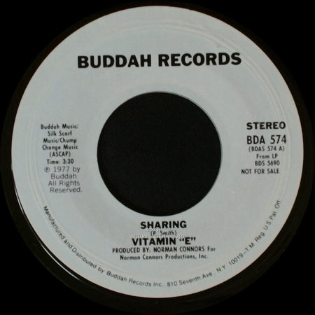 Vitamin "E" - Sharing / Sharing side B