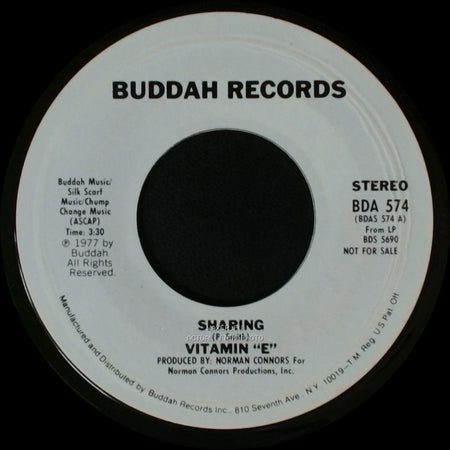Vitamin "E" - Sharing / Sharing side B